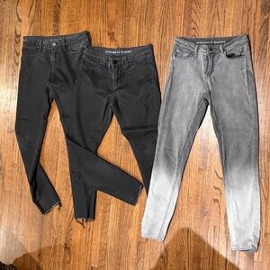 Articles Of Society Black and Gray Skinny Jeans